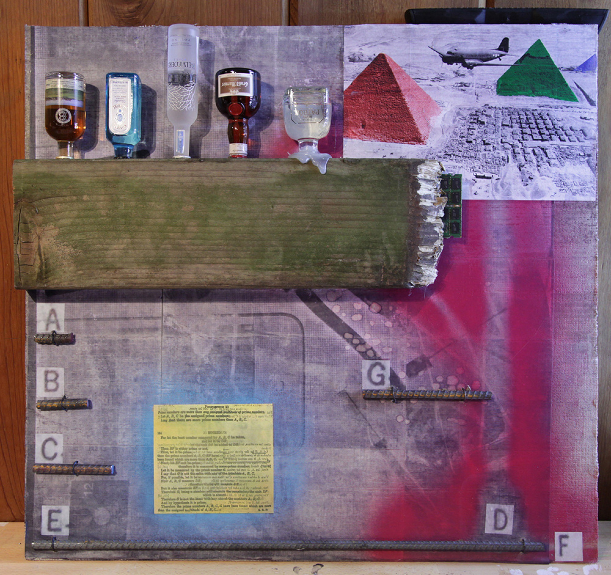 Mixed-media construction documented in the Cargo project PRIME